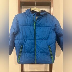 Kids old navy jacket color blue size S